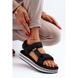 Sandales à plateforme pour femmes Lee Cooper LCW-24-05-2753 Noir le noir 1