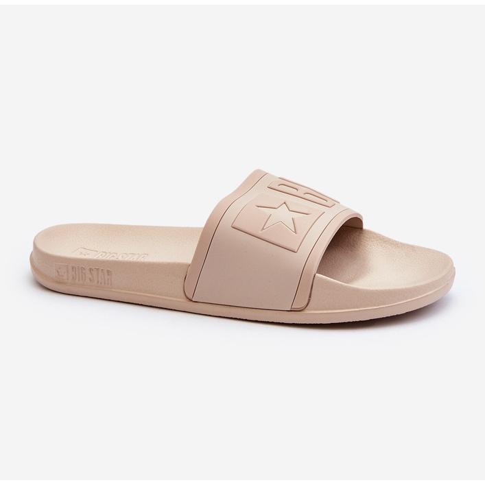 Tongs femme Big Star NN274A645 Beige 1