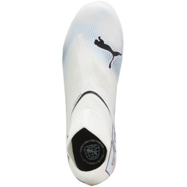Chaussures de football Puma Future 7 Match+ Ll FG/AG M 107711 01 blanche 1