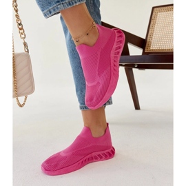 Les baskets de sport rose foncé de Neda 2