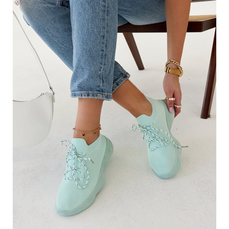 Baskets de sport Roshni menthe vert 1