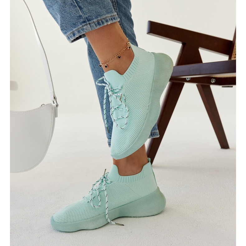 Baskets de sport Roshni menthe vert 2