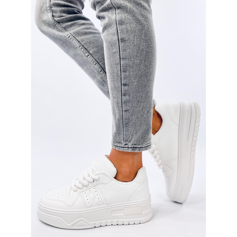 Baskets femme Connect H/WHITE blanche 2