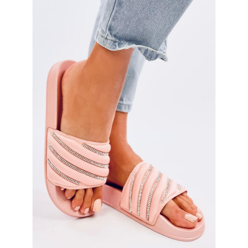 Jaime Chaussons femme rose 1