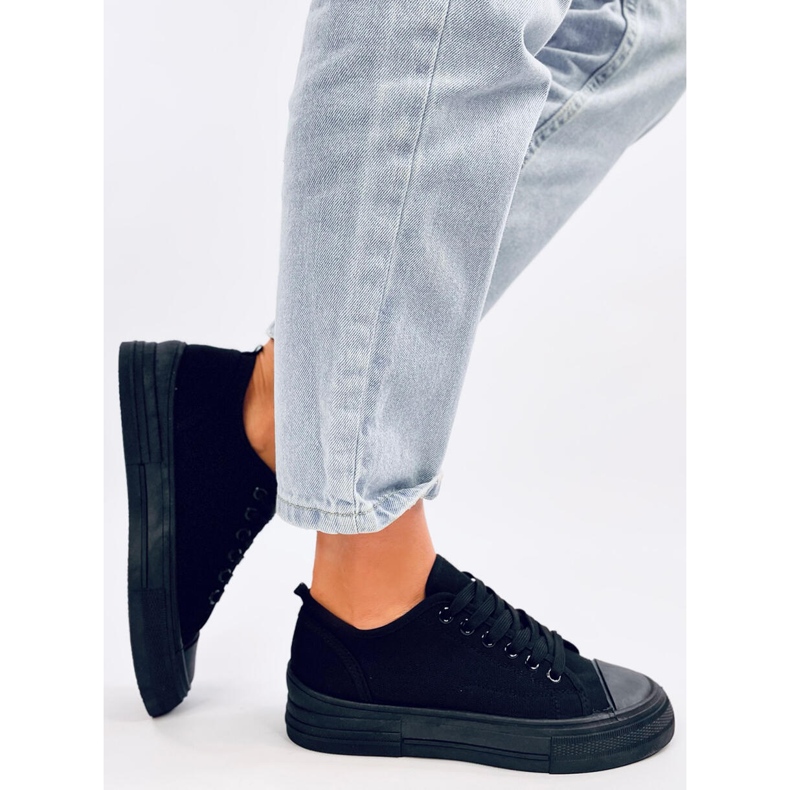 Slims Baskets femme noires le noir 2