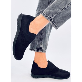Colons Baskets chaussettes noires le noir 2