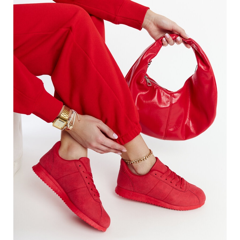 Chaussures de sport rouges Noorah 1