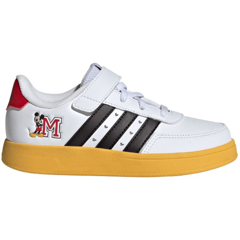 Chaussures Adidas Breaknet x Disney Mickey Mouse Kids Jr IG7163 blanc 1