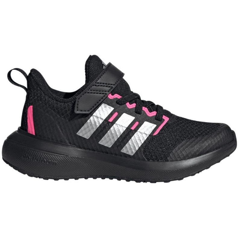 Chaussures Adidas FortaRun 2.0 El K Jr IG0418 noir 1