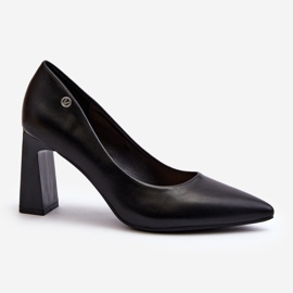 Vinceza Escarpins à talons hauts en cuir écologique Giseleni noirs le noir 1 Vinceza Escarpins à talons hauts en cuir écologique Giseleni noirs le noir 1