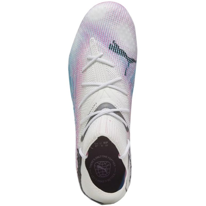 Chaussures de football Puma Future 7 Ultimate FG/AG M 107599 01 blanche 2