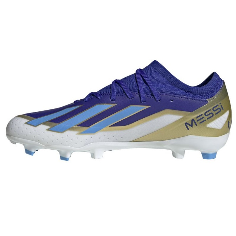 Chaussures Adidas X Crazyfast League Messi Fg ID0712 bleu 1 Chaussures Adidas X Crazyfast League Messi Fg ID0712 bleu 1