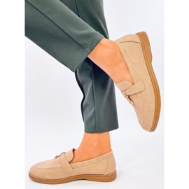 Mocassins femme Antonisa Kaki beige 1