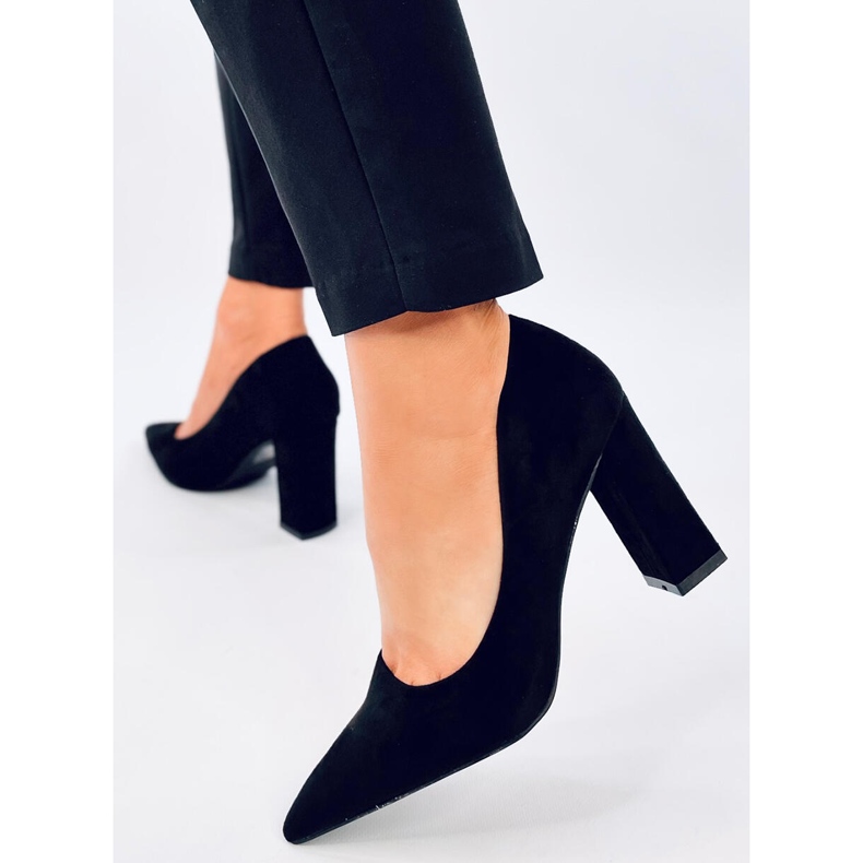 Escarpins à talons aiguilles noirs Verizon le noir 2