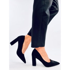 Escarpins à talons aiguilles noirs Verizon le noir 3