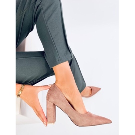 Escarpins à talons aiguilles Verizon Nude rose 1