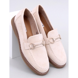 Mocassins femme en daim beige States 5