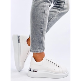 Baskets femme Raclei blanches 2