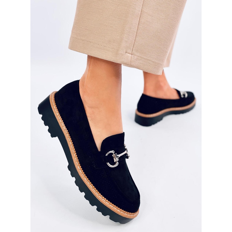 Mocassins femme Clays Noir 2