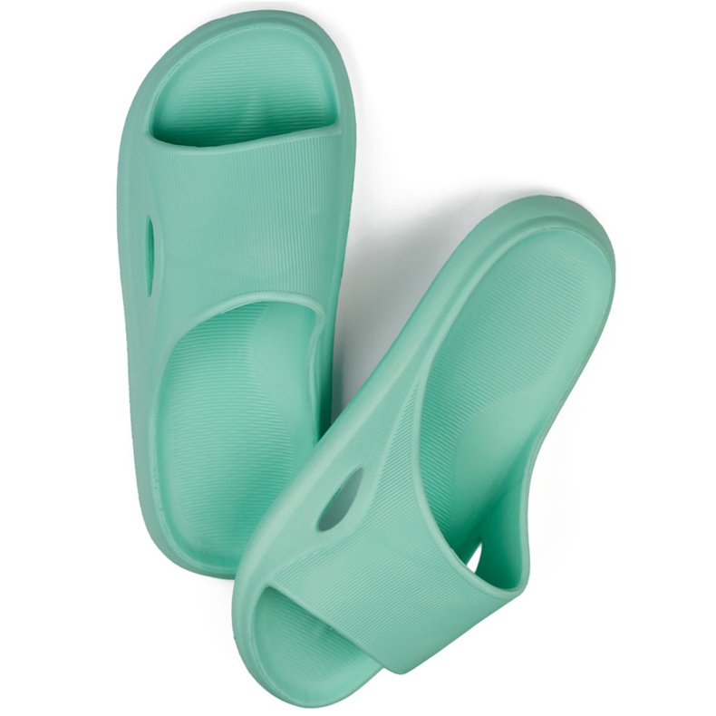 Tongs de piscine pour femmes vert 1
