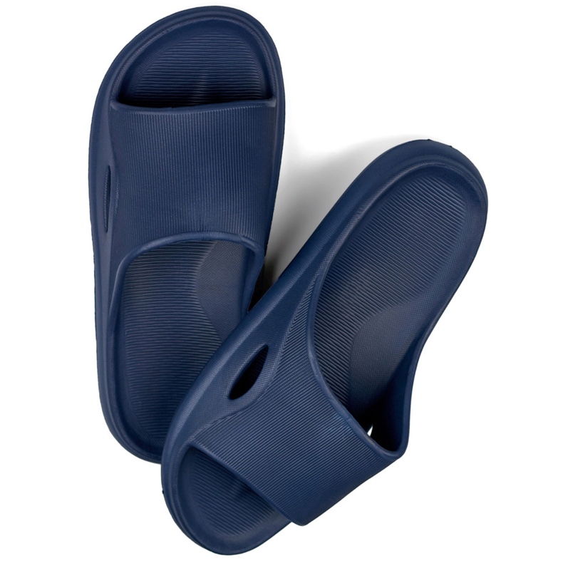 Tongs de piscine bleu marine pour femme et tongs de piscine pour garçon 2 Tongs de piscine bleu marine pour femme et tongs de piscine pour garçon 2