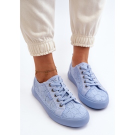 Baskets ajourées Big Star JJ274060 Bleu 6