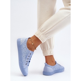 Baskets ajourées Big Star JJ274060 Bleu 8