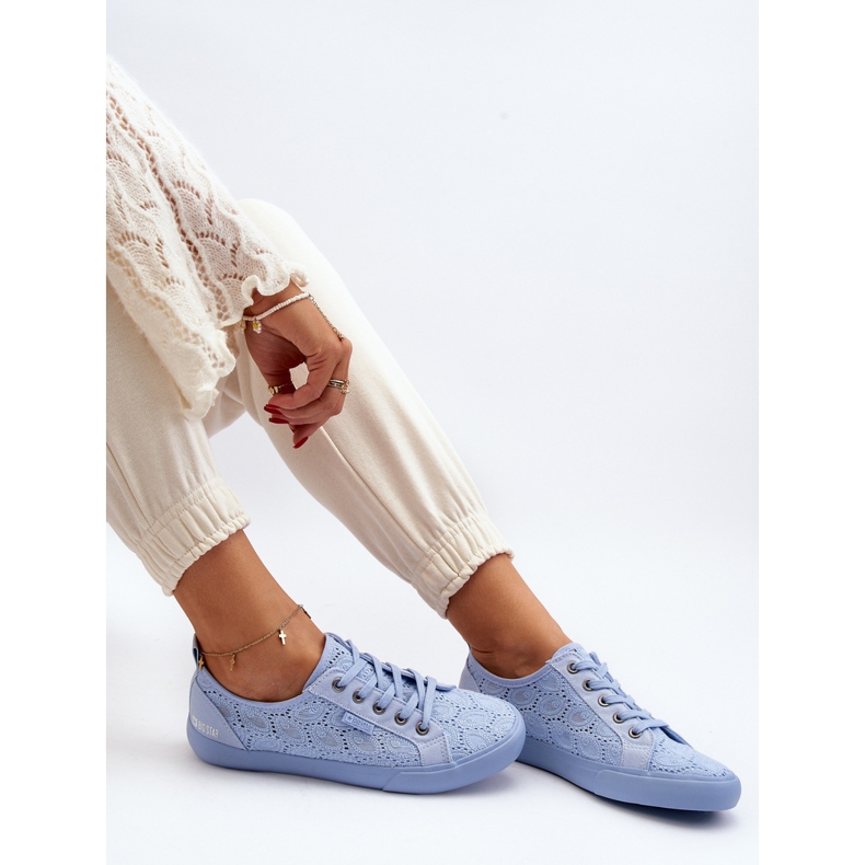 Baskets ajourées Big Star JJ274060 Bleu 1