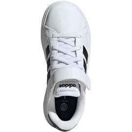 Chaussures Adidas Grand Court 2.0 El K Jr GW6521 blanche 1