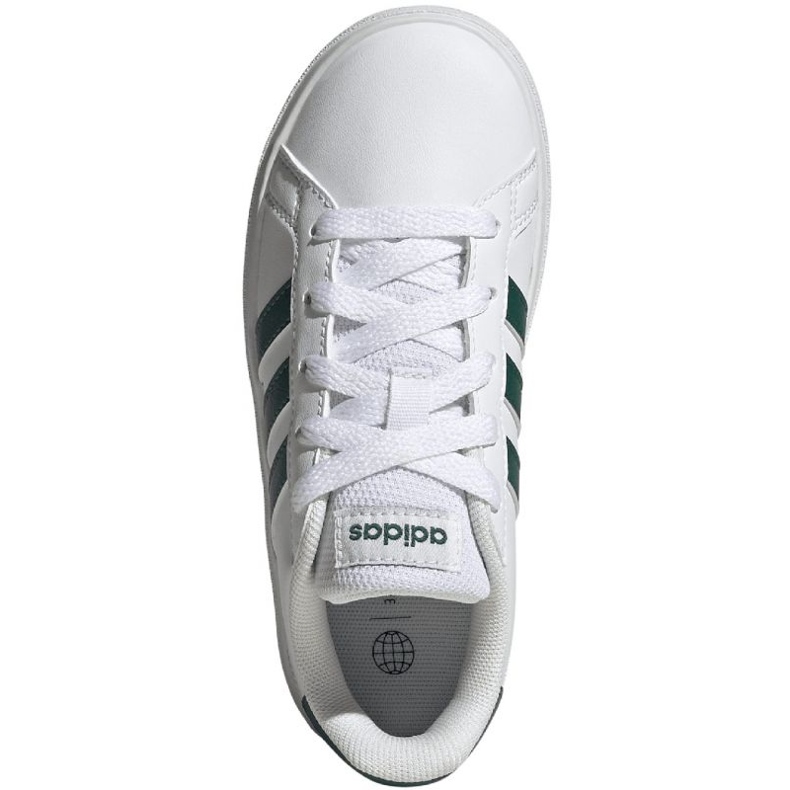 Chaussures Adidas Grand Court 2.0 K Jr IG4830 blanc 1