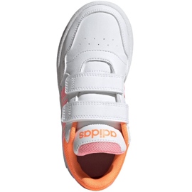 Chaussures Adidas Hoops 3.0 Cf C Jr H03862 blanc 1
