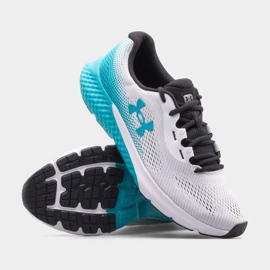 Chaussures Under Armour Charged Rouge 4 M 3026998-102 blanche 1