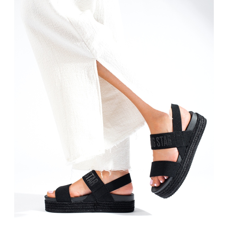 Sandales Femme Big Star LL274856 Noir le noir 2 Sandales Femme Big Star LL274856 Noir le noir 2