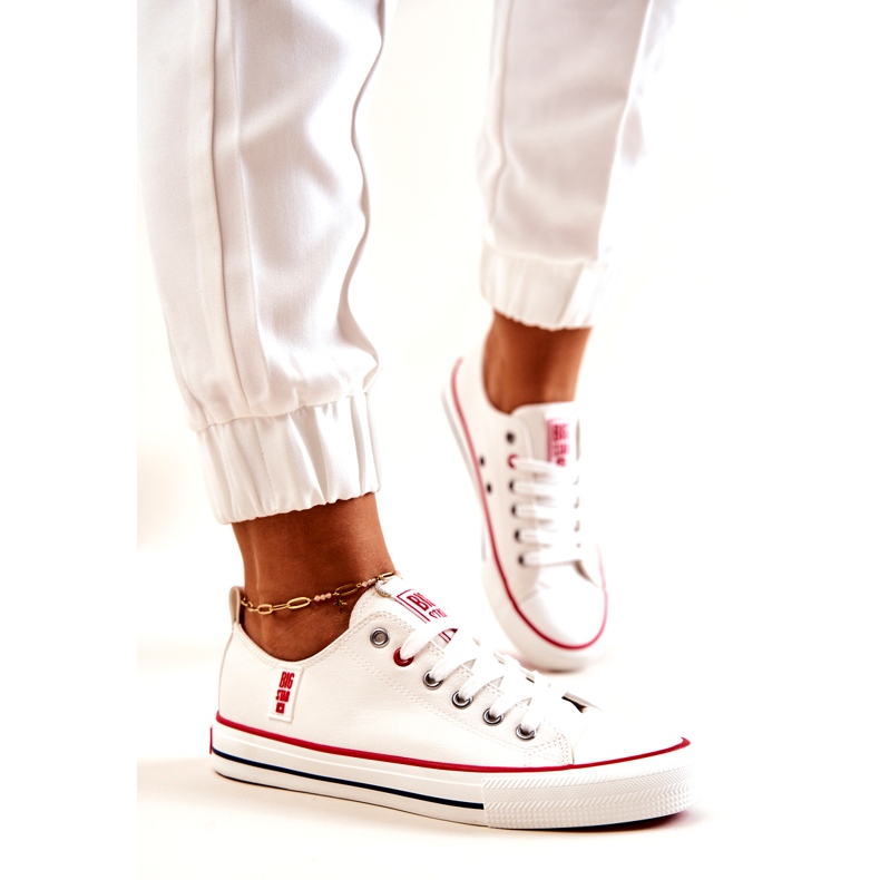 Baskets Cuir Big Star JJ274130 Blanc 4