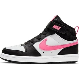 Chaussures Nike Court Borough Mid2 (PSV) Jr CD7783-005 blanche 1