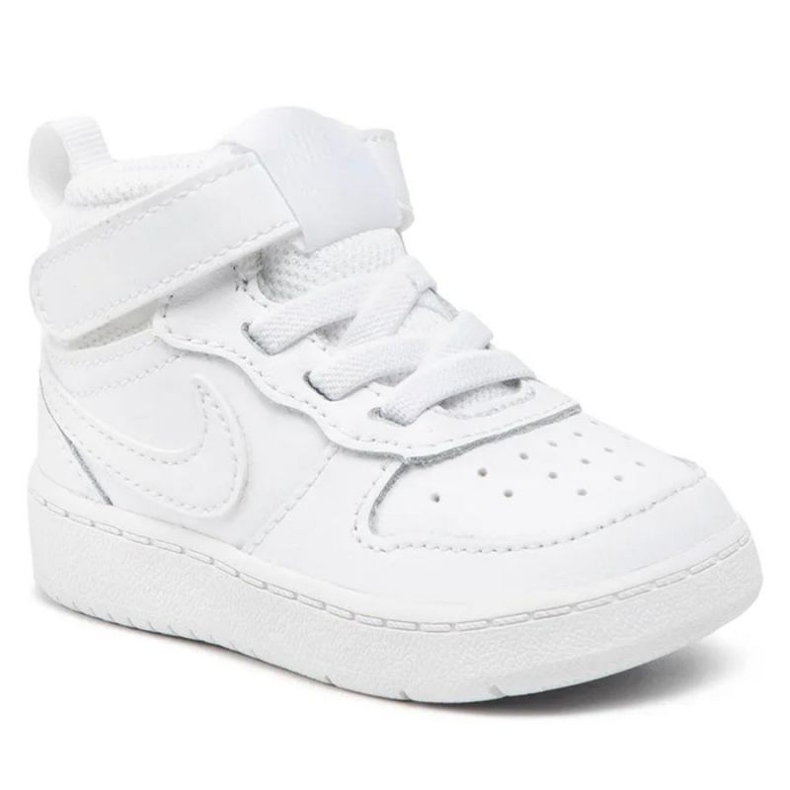 Chaussures Nike Court Borough Mid2 (TDV) Jr CD7784-100 blanche 1 Chaussures Nike Court Borough Mid2 (TDV) Jr CD7784-100 blanche 1