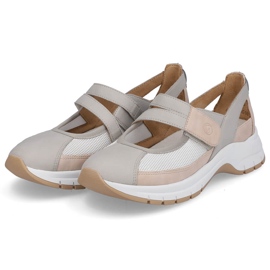 Chaussures confortables pour femmes avec velcro, multicolore Remonte D0G08-40 4