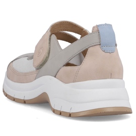 Chaussures confortables pour femmes avec velcro, multicolore Remonte D0G08-40 7