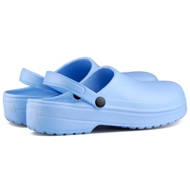 Chaussons complets bleus, type Kroksy 1