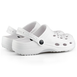 Tongs Kroksy blanches 1