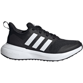 Chaussures Adidas FortaRun 2.0 Cloudfoam Lace Jr ID2360 noir 1
