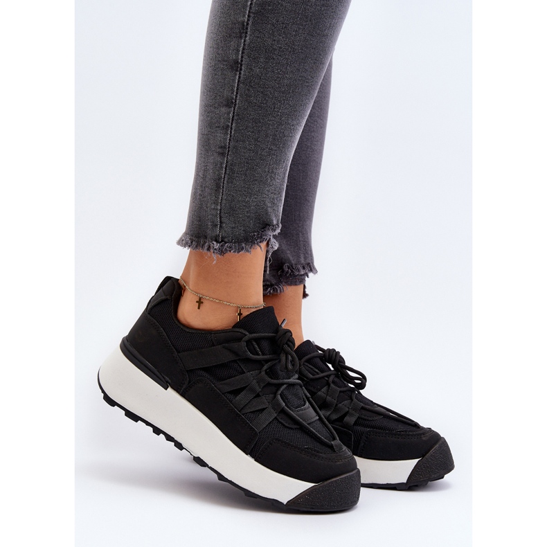 Chaussures de sport pour femmes, baskets noires Phyrena le noir 2 Chaussures de sport pour femmes, baskets noires Phyrena le noir 2