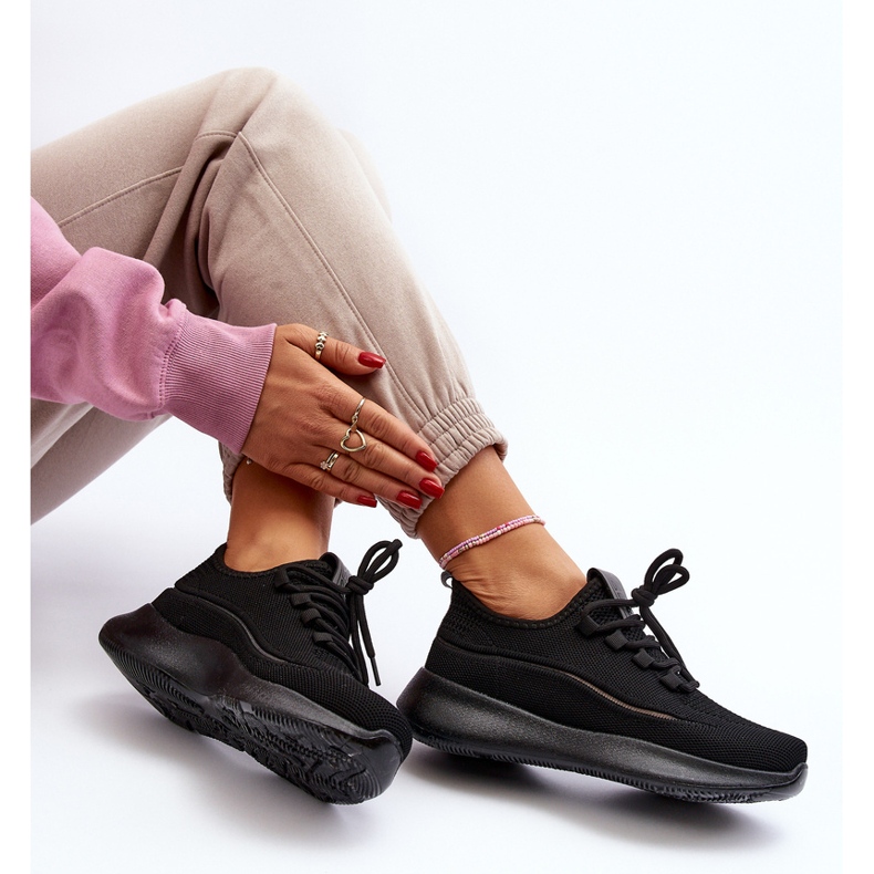 Chaussures de sport pour femmes Big Star NN274663 noir 1