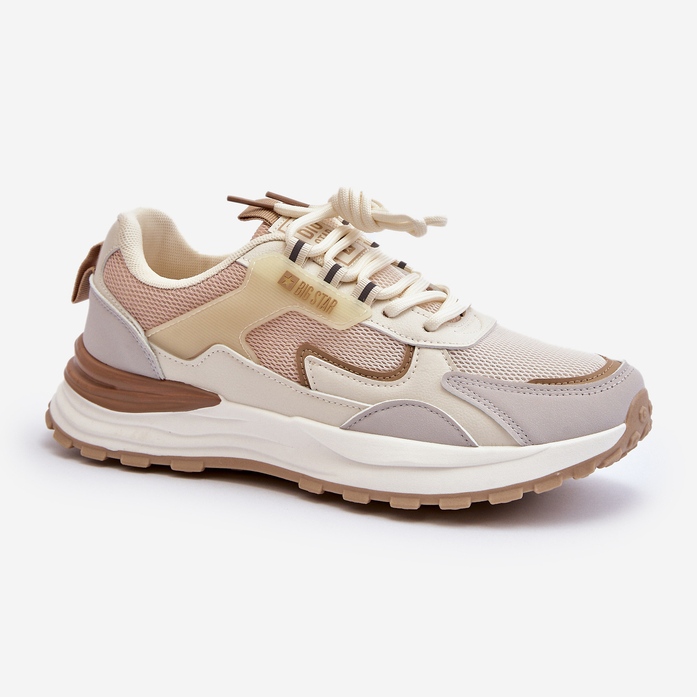 Baskets Big Star pour femmes NN274A098 Beige 2 Baskets Big Star pour femmes NN274A098 Beige 2