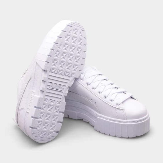 Chaussures Puma Mayze classique 384209-01 blanche 2 Chaussures Puma Mayze classique 384209-01 blanche 2