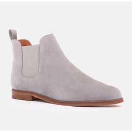Marco Shoes Bottines Chelsea Iggy Gris beige 1