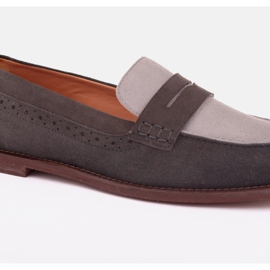 Marco Shoes Mocassins Prato gris 2