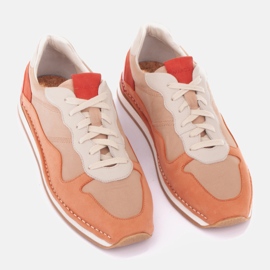 Marco Shoes Baskets Torino orange 1