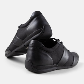 Baskets homme noires GOE NN1N4004 1