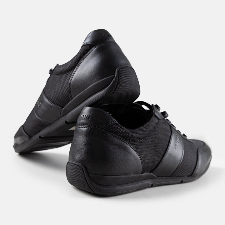 Baskets homme noires GOE NN1N4004 1